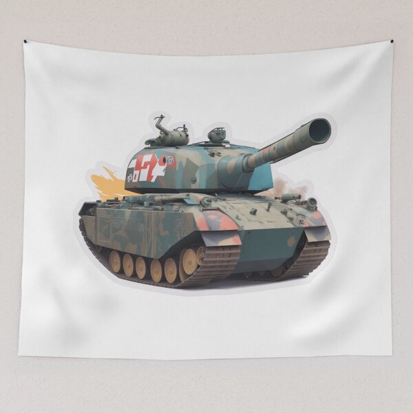 Item preview, military tank 11 designed and sold by RabbitPrints.