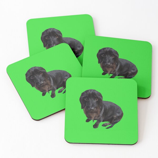 Item preview, My dog is my constant companion, loyal and true. green background dog designed and sold by Debsgiftware Ward.