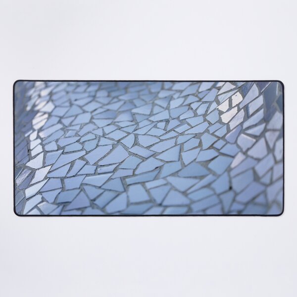 Item preview, Gaudi blue earthenware mosaic designed and sold by Nebulae-Art.