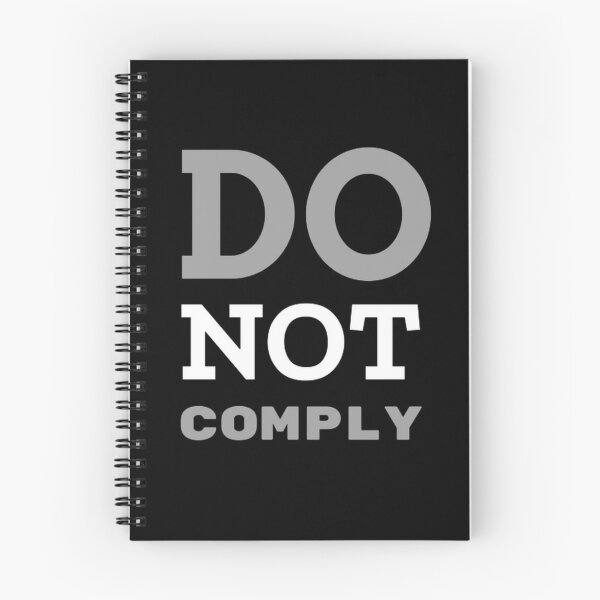 Item preview, Do Not Comply - I will not Comply Classic T-Shirt  designed and sold by Rodayna Elnaggar.