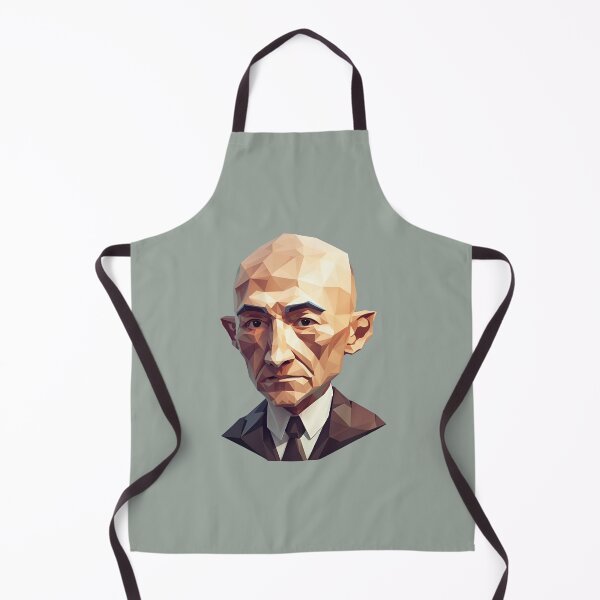Item preview, Low Poly Oppenheimer Face designed and sold by PolygonXYZ.