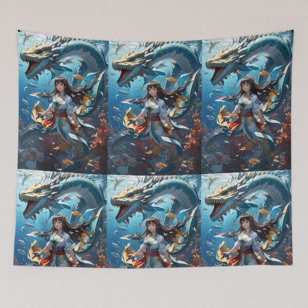 Item preview, Detailed anime style designed and sold by ROKANDESIGNART.