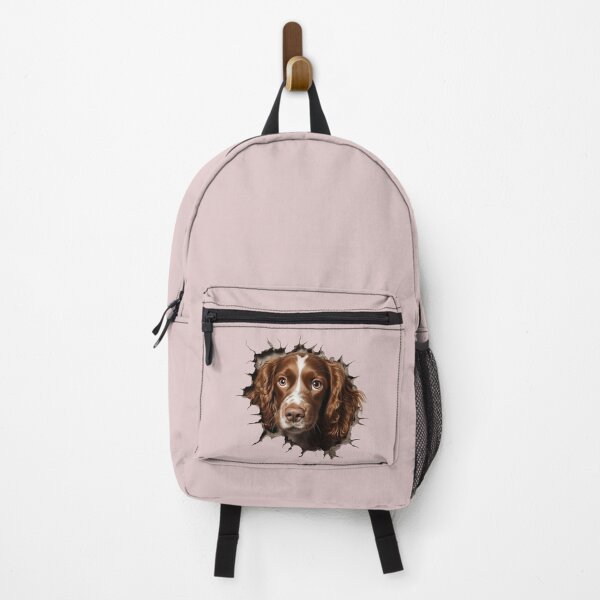 Artikelvorschau, Cocker Spaniel Hunderasse Popping Out of The Wall #2 entworfen und verkauft von DogDigiArt.