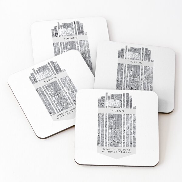 Item preview, AMERICA Tucson, AZ - Latitude/Longitude designed and sold by ALLesROUNDER.