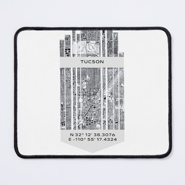Item preview, AMERICA Tucson, AZ - Latitude/Longitude designed and sold by ALLesROUNDER.