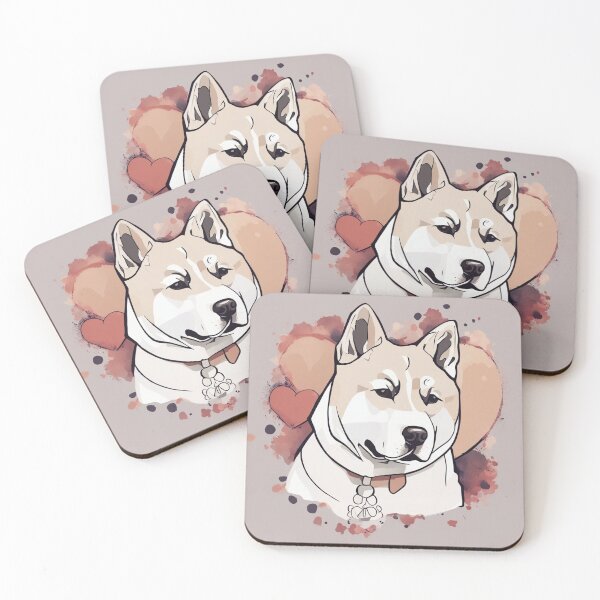 Item preview, Gloomy American Akita designed and sold by Spanishsoul.