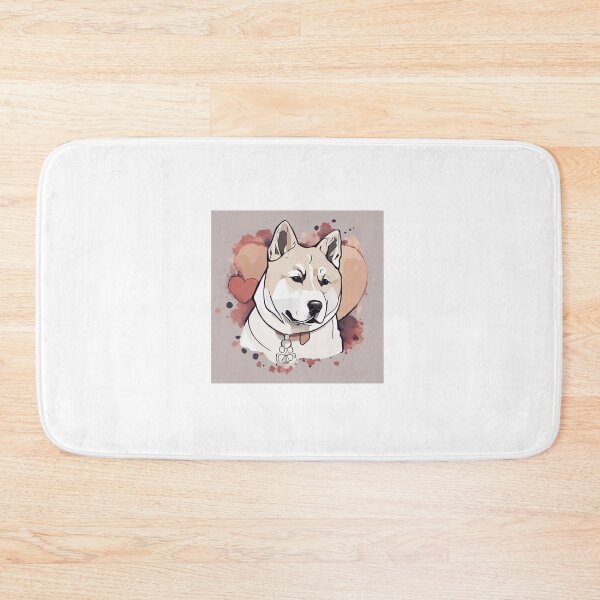 Item preview, Gloomy American Akita designed and sold by Spanishsoul.