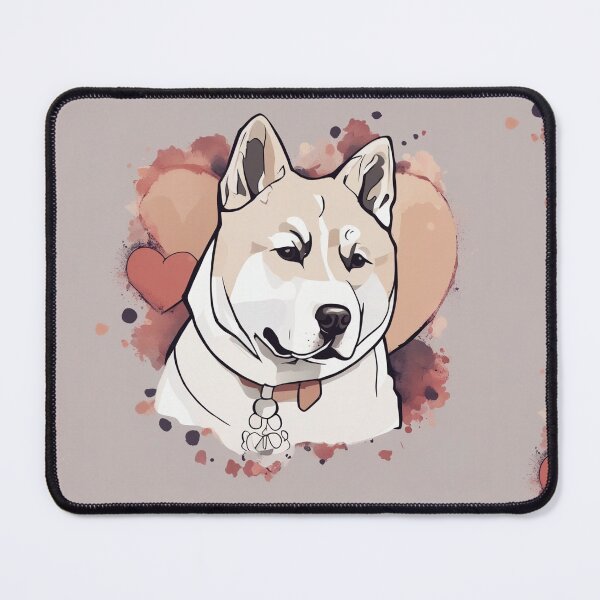 Item preview, Gloomy American Akita designed and sold by Spanishsoul.