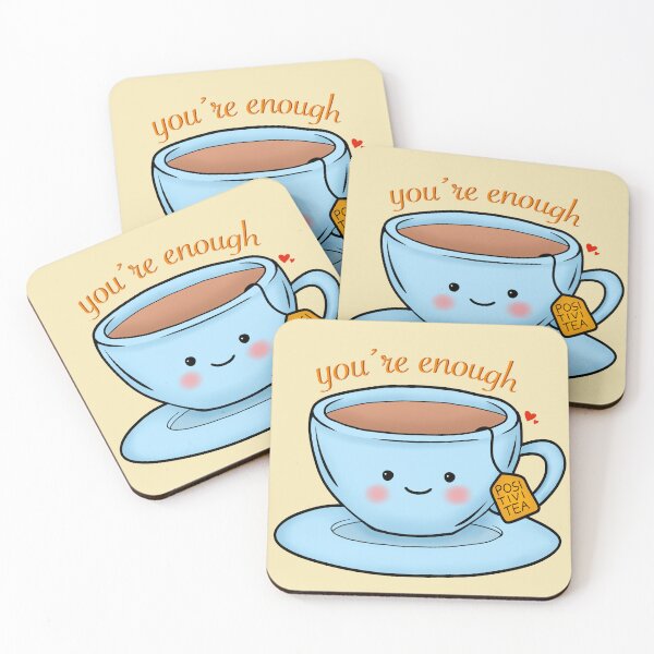 Item preview, Positivitea - you're enough designed and sold by superraddd.