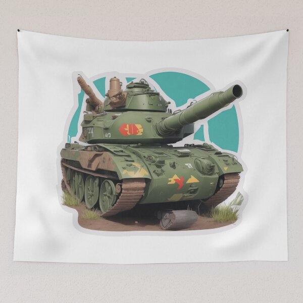Item preview, military tank 16 designed and sold by RabbitPrints.