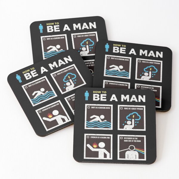 Item preview, be a man designed and sold by LinetteBeauc.