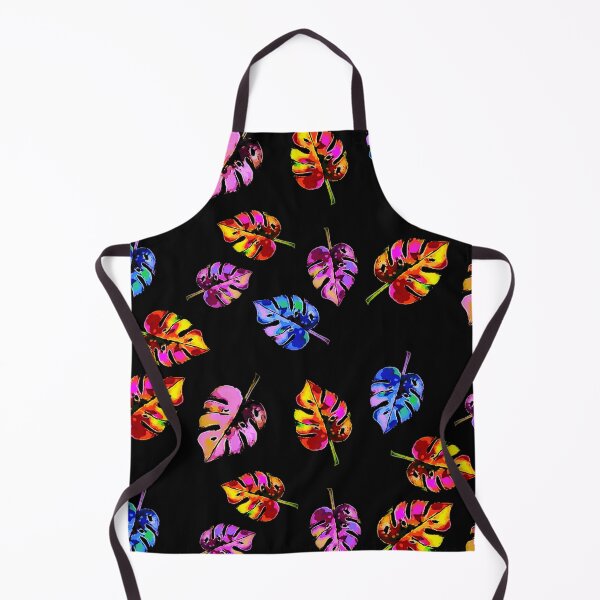 Item preview, Colorful leaves on black designed and sold by FlowerandDesing.