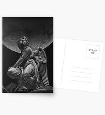 Angel under the Super Moon Postcards