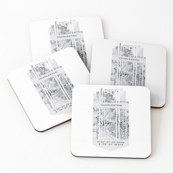 Item preview, AMERICA Charleston, SC - Latitude/Longitude designed and sold by ALLesROUNDER.