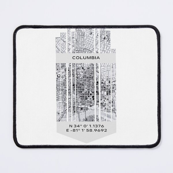 Item preview, AMERICA Columbia, SC - Latitude/Longitude designed and sold by ALLesROUNDER.