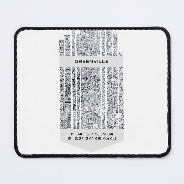 Item preview, AMERICA Greenville, SC - Latitude/Longitude designed and sold by ALLesROUNDER.