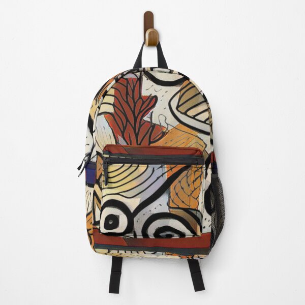 Item preview, Ethnic Boho Abstract Art In Earthy Colors designed and sold by Sizani.