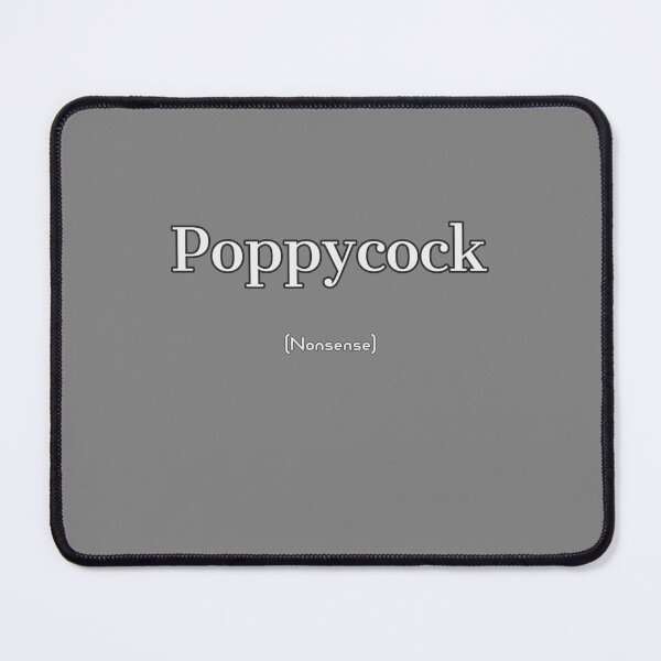 Item preview, Poppycock - British Word designed and sold by ClanRaeDesign.