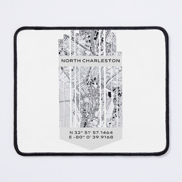 Item preview, AMERICA North Charleston, SC - Latitude/Longitude designed and sold by ALLesROUNDER.