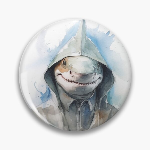 Item preview, shark on board designed and sold by hhh-art.