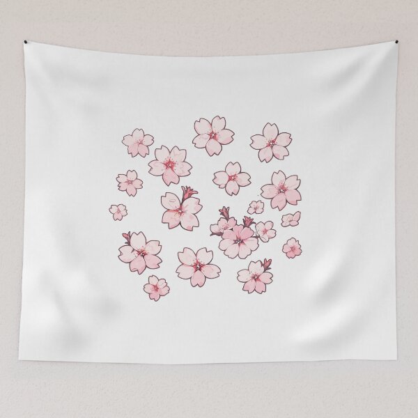 Item preview, Scattered Petals of Chinese Cherry Blossom - Floral Design designed and sold by Just-Flowers.