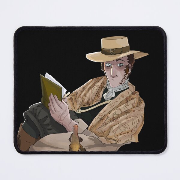 Item preview, Stephen Maturin and his Lizard Friend designed and sold by Laclover--.