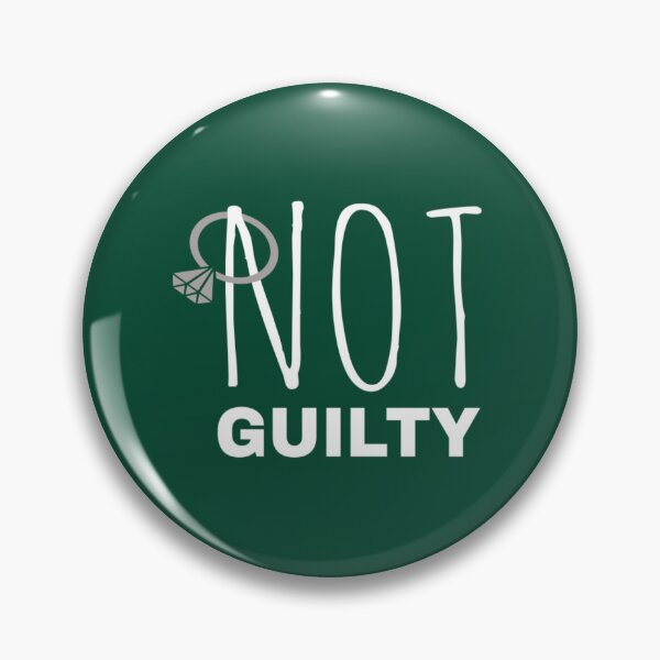 Item preview, Not Guilty And An Engagement Ring On Black funfun17 designed and sold by MeksApparell.