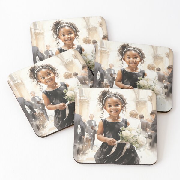 Item preview, Graceful Flowergirl designed and sold by CastleBySea.