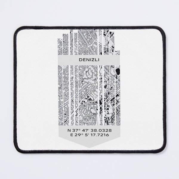 Item preview, Türkiye Denizli - Latitude/Longitude designed and sold by ALLesROUNDER.