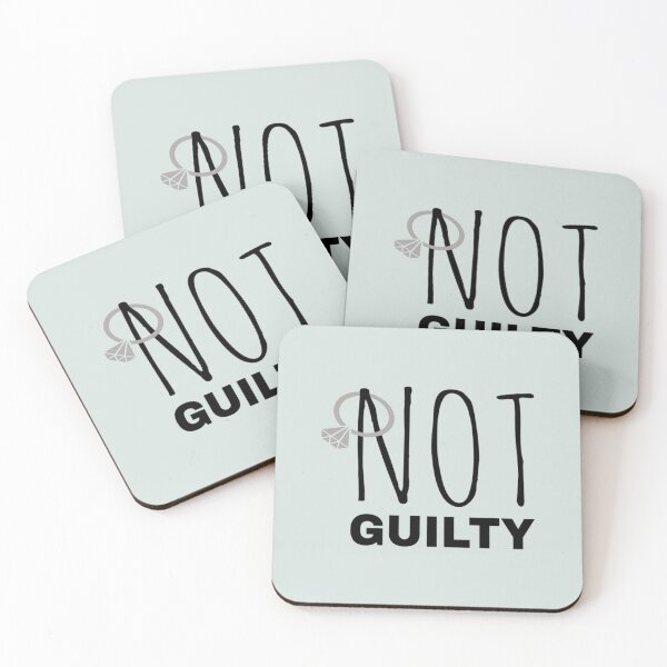 Item preview, Not Guilty And An Engagement Ring On White funfun20 designed and sold by MeksApparell.