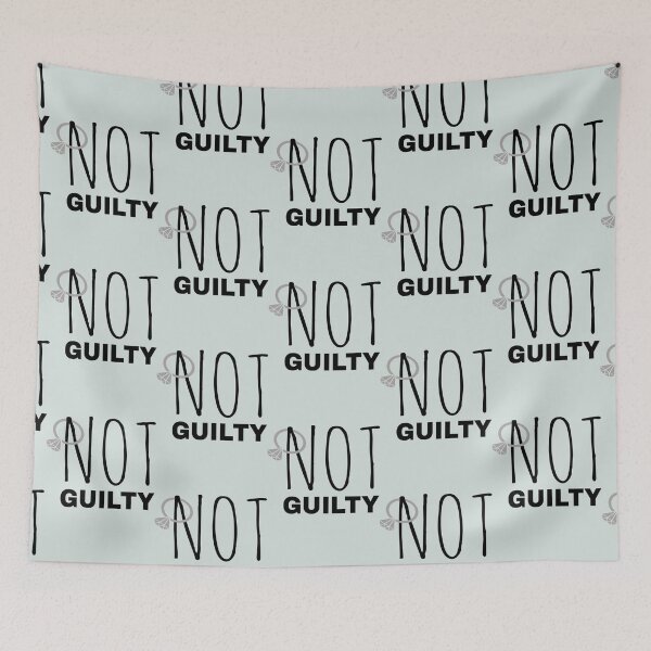 Item preview, Not Guilty And An Engagement Ring On White funfun20 designed and sold by MeksApparell.