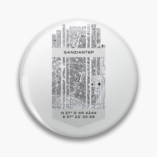Item preview, Türkiye Ganziantep - Latitude/Longitude designed and sold by ALLesROUNDER.