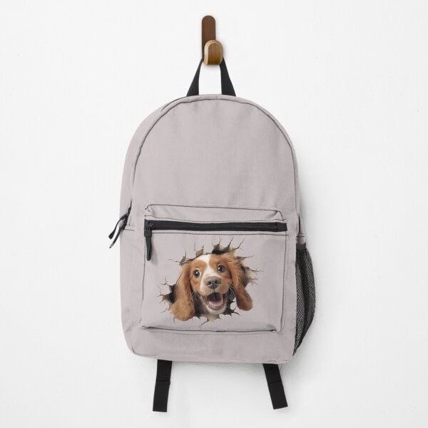 Artikelvorschau, Hunderasse Cocker Spaniel, die aus der Wand springt #4 entworfen und verkauft von DogDigiArt.