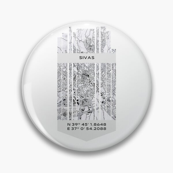 Item preview, Türkiye Sivas - Latitude/Longitude designed and sold by ALLesROUNDER.