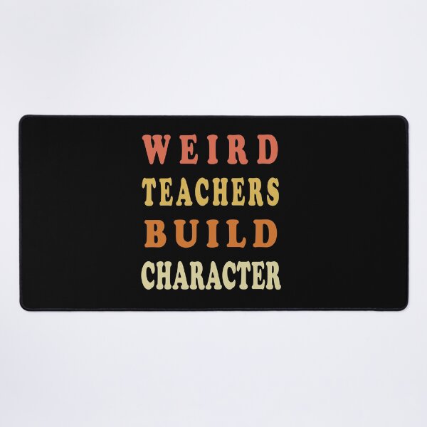 Item preview, Weird Teachers Build Character Shirt Batty Teacher Shirt Dedicated Teacher Friyay Shirt Teacher Science Teacher Gift Teacher Appreciation designed and sold by midodesign20.