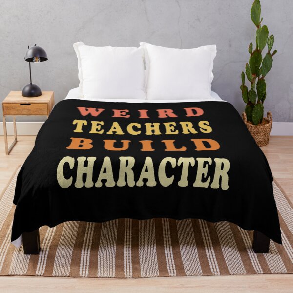 Item preview, Weird Teachers Build Character Shirt Batty Teacher Shirt Dedicated Teacher Friyay Shirt Teacher Science Teacher Gift Teacher Appreciation designed and sold by midodesign20.