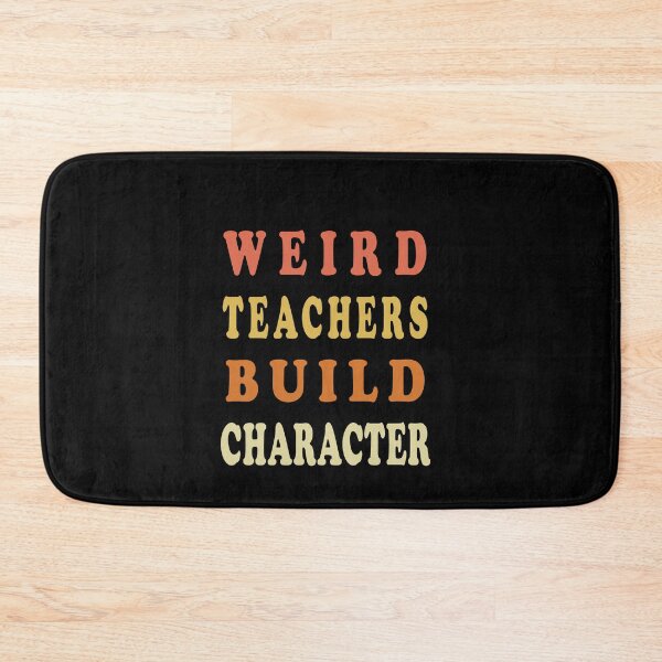 Item preview, Weird Teachers Build Character Shirt Batty Teacher Shirt Dedicated Teacher Friyay Shirt Teacher Science Teacher Gift Teacher Appreciation designed and sold by midodesign20.