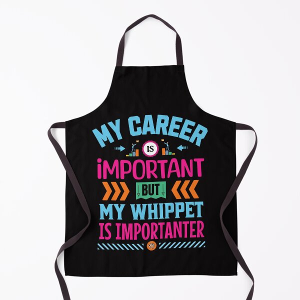 Artikelvorschau, Whippet Dog Slogan: Karriere gegen Whippet entworfen und verkauft von Wolfheartart.