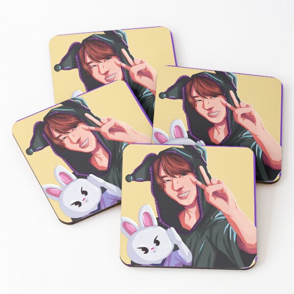 Item preview, Lee Know Fanart SKZOO (Stray Kids) designed and sold by Neroxad.