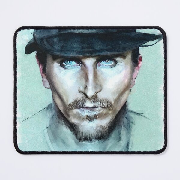 Item preview, Christian Bale in blue designed and sold by bogfl.