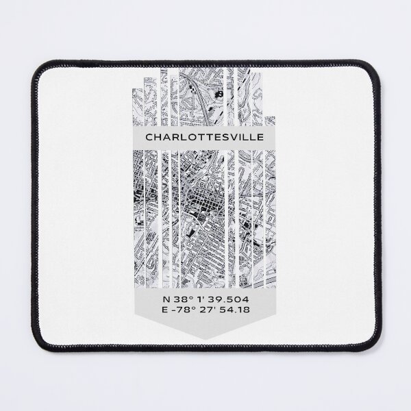 Item preview, AMERICA Charlottesville, VA - Latitude/Longitude designed and sold by ALLesROUNDER.