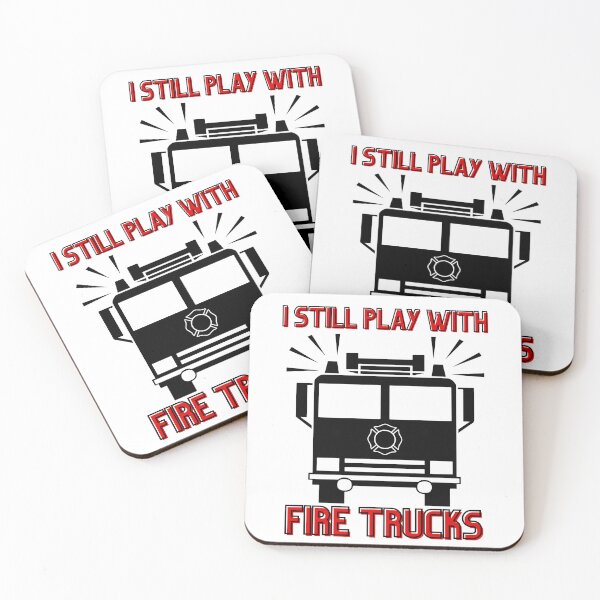 Item preview, I still play with fire trucks designed and sold by MegzVTonder.