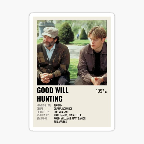 Artikel-Vorschau von Filmplakat „Good Will Hunting“ (1997)., designt und verkauft von HansineKarlsen.