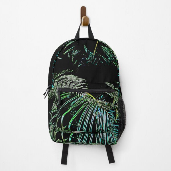 Item preview, Pattern of sharp green fern leaves designed and sold by FlowerandDesing.