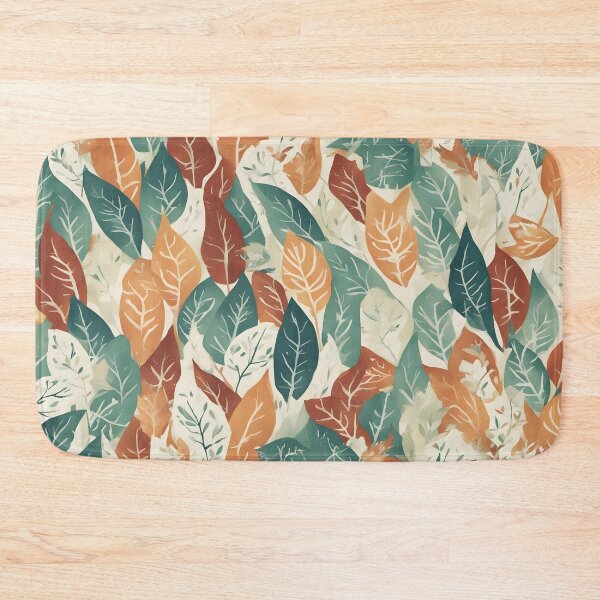 Item preview, Colorful Stamp Style Leaves Design designed and sold by RandomJunction.