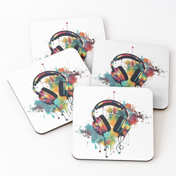 Artikelvorschau, Soundscapes in My Head, Kopfhörermusik, T-Shirt, Geschenk entworfen und verkauft von Terry-Salsa.