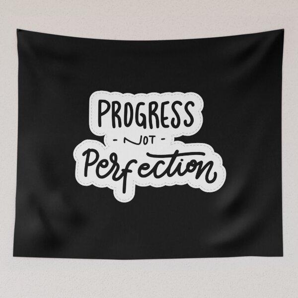 Item preview, Progress not perfection designed and sold by Celebrationist.