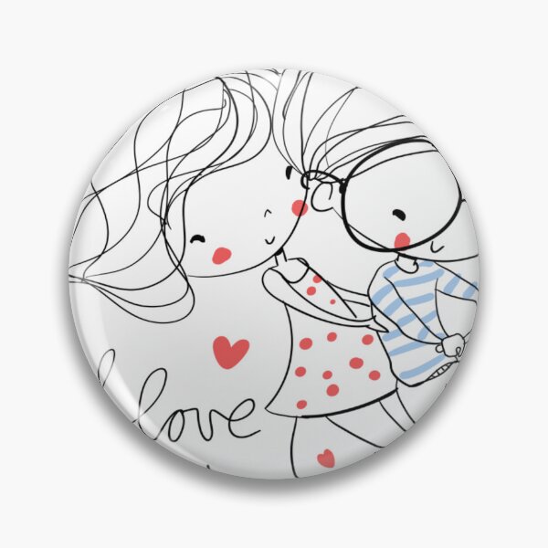 Item preview, love cartoon designed and sold by patternshoprad.