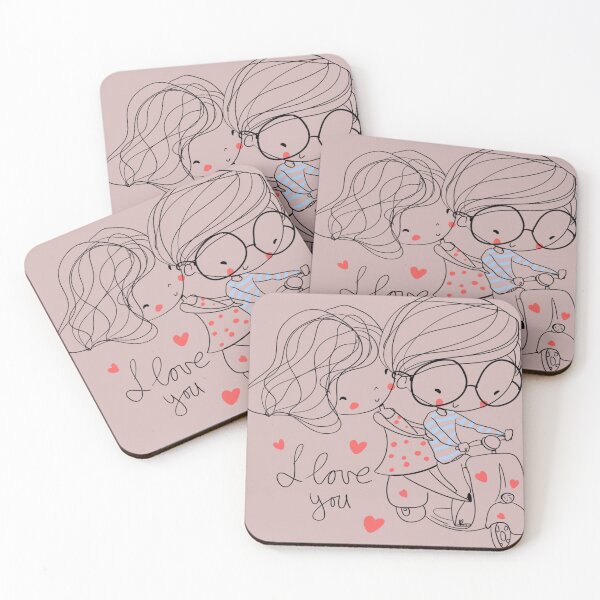 Item preview, love cartoon designed and sold by patternshoprad.