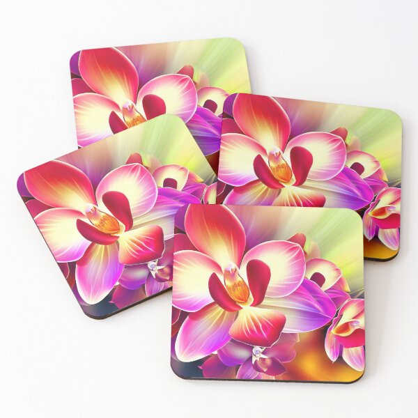 Item preview, Blossoming Radiance: Vibrant 3D Flowers 12 designed and sold by The Digital Compass.